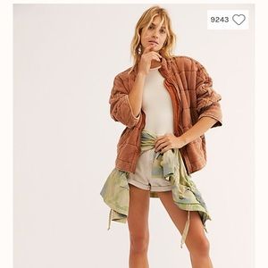 Dolman Quilted Knit Jacket